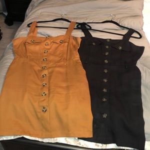 Forever 21 button up dress! New condition